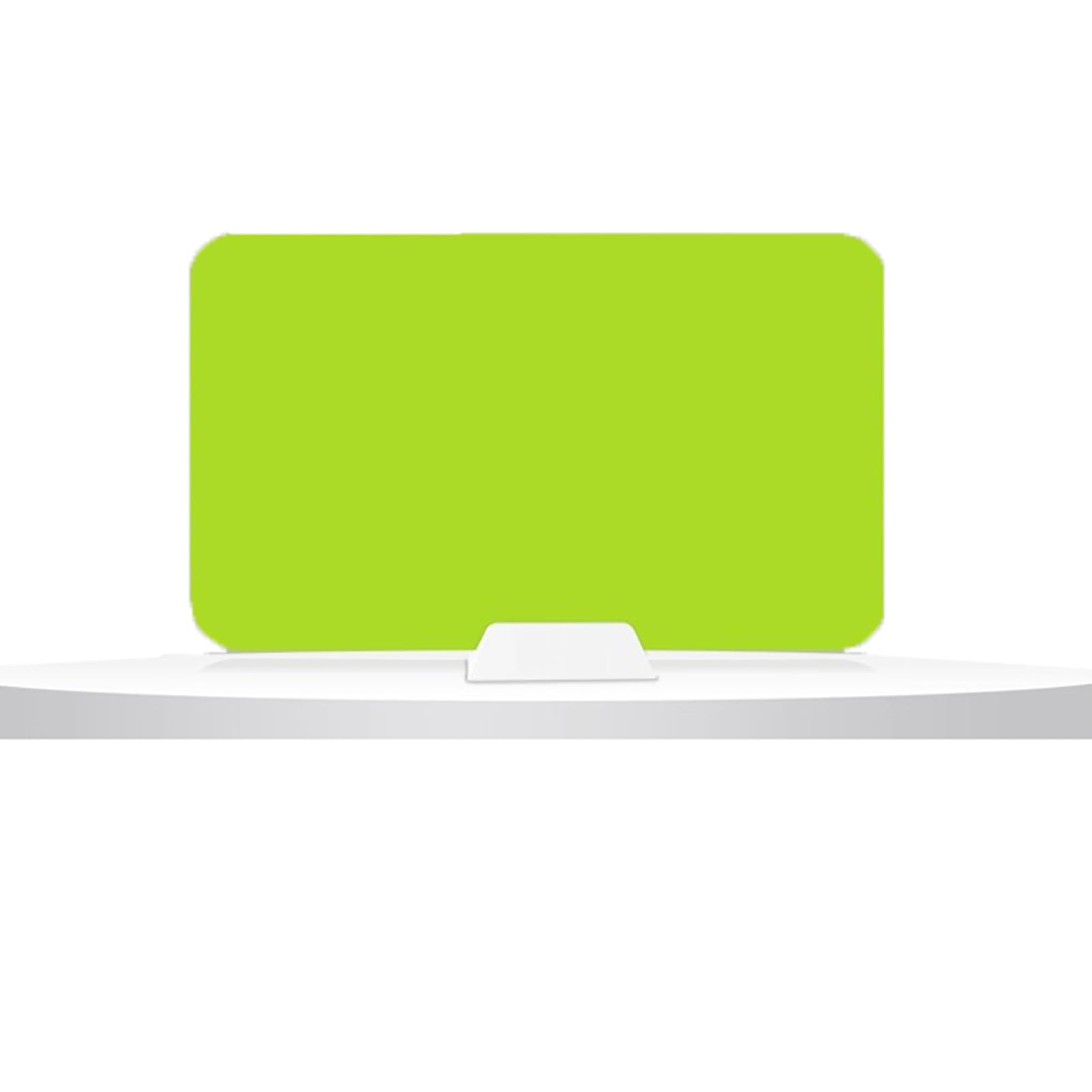 GBRJUYF Acoustic Freestanding Desk Divider, for Office & School, Non-Deformable, Ideal for Workspaces (Size: 30 x 60 cm, Color: Green)