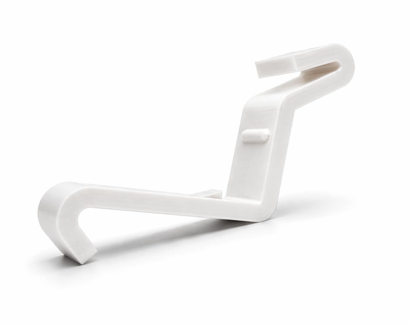 Splash N Color White Splashncolor Replacement Locking Clips Compatible With Ik3a Hyby, Lock, And Rinna Ceiling Lights - 1 Pack Abs Plastic Fixed Buckle Light Fixture Accessories - Short Size For Ceiling Flush Mount