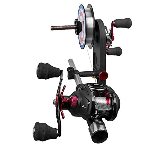 PLUSINNO Fishing Line Spooler Line Winder System for Baitcasting Fishing Reel and Spinning Reel Spooler Multifunction Fishing Gear