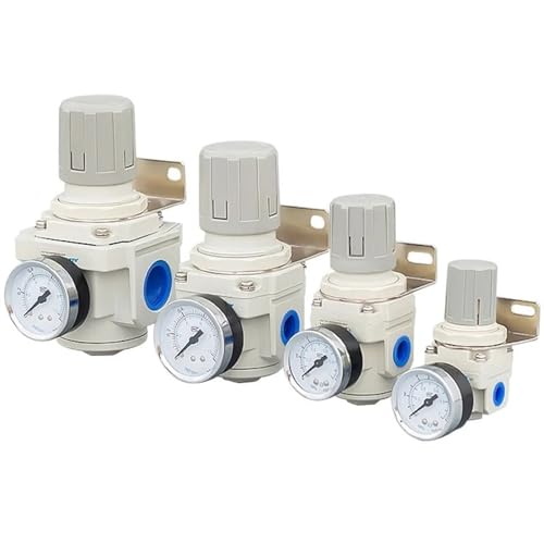 Régulateur de pression AR3000-02 compact avec soupape de décharge intégrée 1/4 - 2