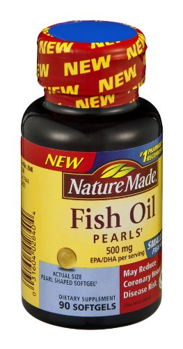 Nature Made Fish Pearls Dietary Supplement Softgels , 90 CT (Pack of 3)