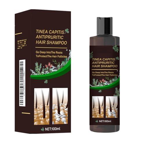 Scalp Flakes Antipruritic Hair Shampoo, Natural Extract Anti-Dandruff Treatment, Scalp Care, 100ml