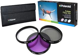 Polaroid HD Multi Coated Glass 3 Piece Filter Kit with Case Polaroid HD Multi Coated Glass 3 Piece Filter Kit with Case
