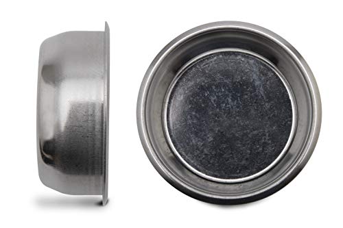 LELIT PLA572V Portafiltro 2 vías con manija de Design, Tecnopolímeros, Marrone Satinato - Imagen 8