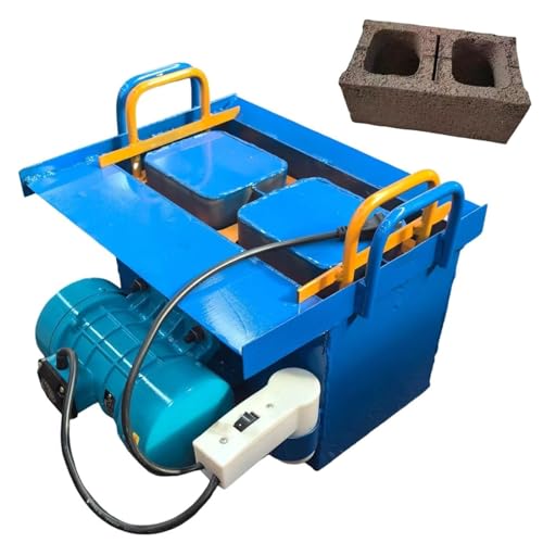 Máquina para hacer bloques de hormigón, formación rápida de 45 segundos, vibración 212 veces/min, 30 ladrillos/hora para uso doméstico y agrícola