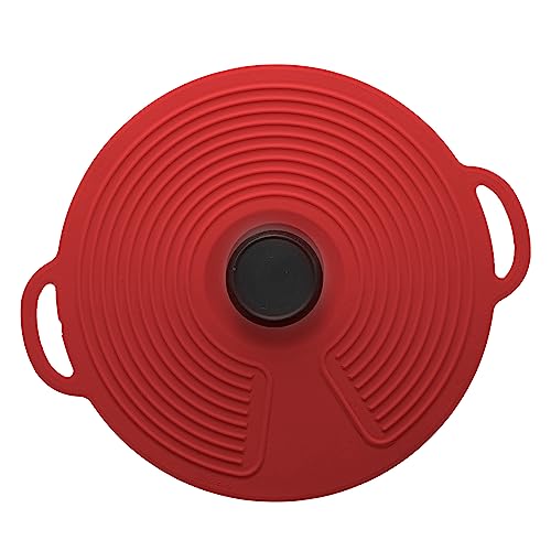 Tampa de Silicone para Panela Vermelha 23cm - Lyor
