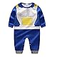 Sxkayxr Strampler für Neugeborene, Jungen, Mädchen, Goku-inspiriertes Kleinkind-Outfit, Overall, blau (1), 90cm/12-24 Months