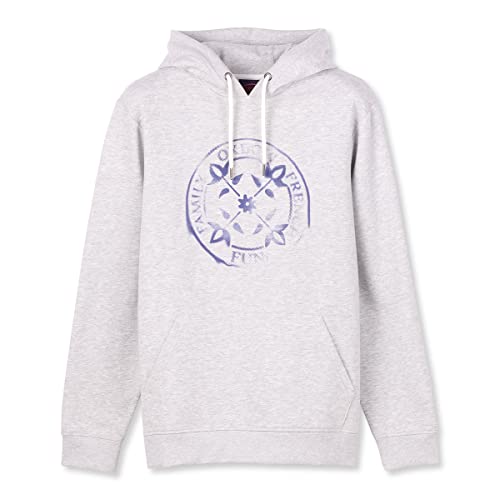OXBOW O1SAVIOR Sweat à Capuche imprimé Gris Chiné XXL