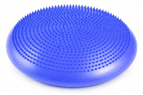 FFitness FSYBB71B Balance Pad - Cuscino Propriocettivo gonfiabile per fisioterapia e riabilitazione | Home fitness, Yoga, Pilates | Migliora equilibrio, stabilità e concentrazione (Blu)