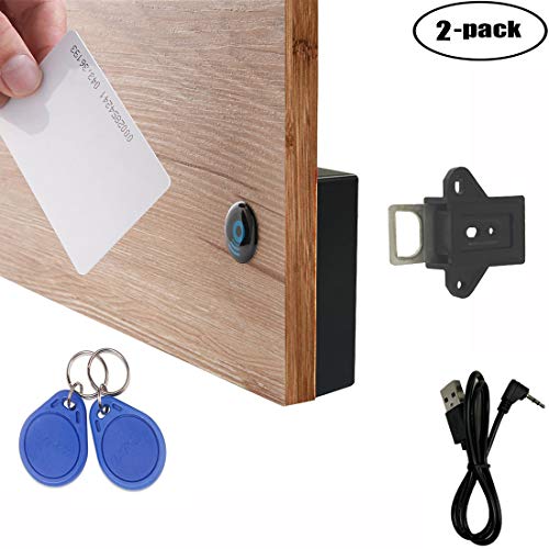 WOOCH RFID Locks for Cabinets Hidden DIY Lock - Electronic Cabinet Lock