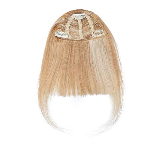 Clip In Bangs Hair Extensions 25g #18P613 Ash Blonde&Bleach Blonde
