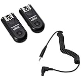 YONGNUO製 RF603CII-C3 第二世代 ワイヤレス・ラジオスレーブ 無線レリーズ キャノン用セット Canon 1D、50D、20D、30D、40D、50Dなど対応