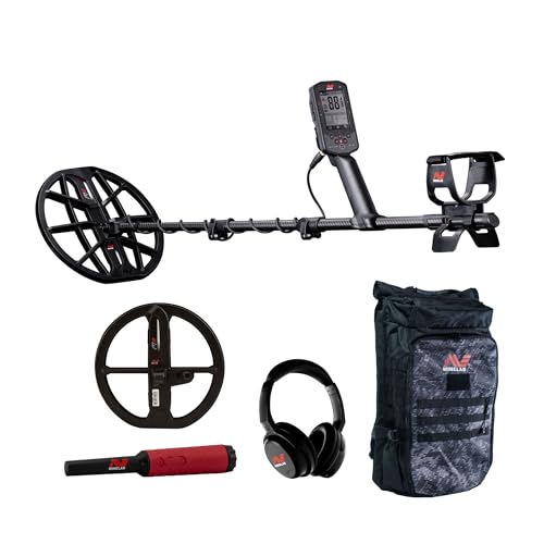 Image of MINELAB Manticore Bundle, Includes Metal Detector, PRO-FIND 40 Pinpointer, M9 Coil, and Backpack