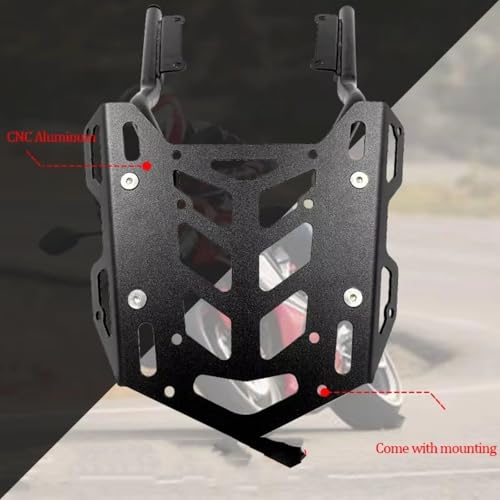 Support extensible CBR650R et CB650R pour voyager à moto