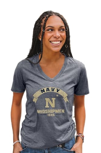 Camiseta NCAA de mujer con tejido burnout vintage XXL