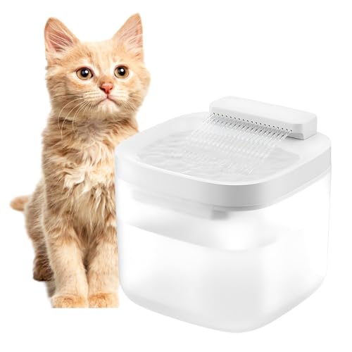 3L Katzenbrunnen, Trinkbrunnen für Katze, Wasserbrunnen für Katzen Extrem Leiser, Hundewasserspender, Katzentrinkbrunnen LED-Licht 3L Katzenbrunnen, Trinkbrunnen für Katze, Wasserbrunnen für Katzen Extrem Leiser, Hundewasserspender, Katzentrinkbrunnen LED-Licht