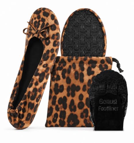Image of Foldable Flats for Women, Portable Ballet Shoes for Wedding &Travel Comfort