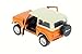 Jada 1973 Ford Bronco Truck, Orange 97051 - 1/32 Scale Diecast Model Toy Car