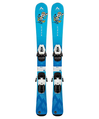 Mckinley Kinder Skitty Schraubbindung, Blue, 90
