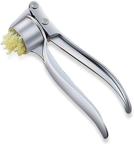 Garlic Press Mincer Ginger Crusher Squeezer Heavy Duty Metal Garlic Presser Chopper Slicer