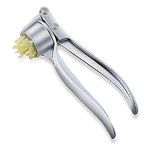 Garlic Press Mincer Ginger Crusher Squeezer Heavy Duty Metal Garlic Presser Chopper Slicer