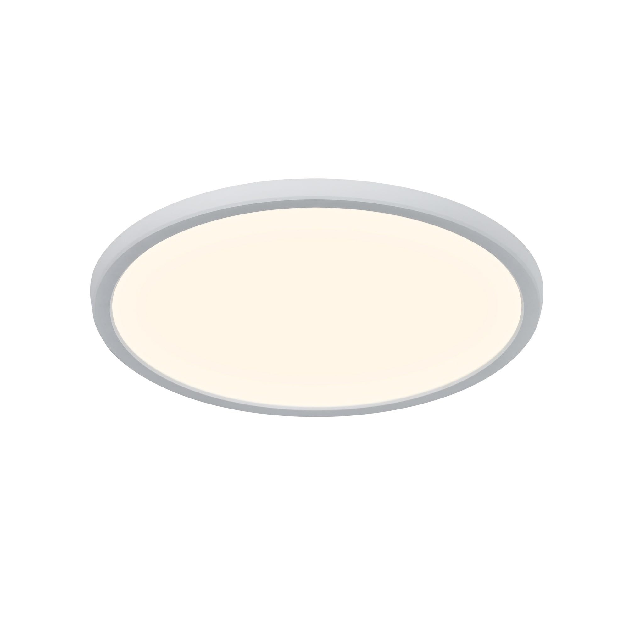 Nordlux Oja Indoor Ceiling Light White Plastic Intergrated LED 25,000hrs - Bathroom, En-Suite, Kitchen Mains Powered, IP54 โ image 1