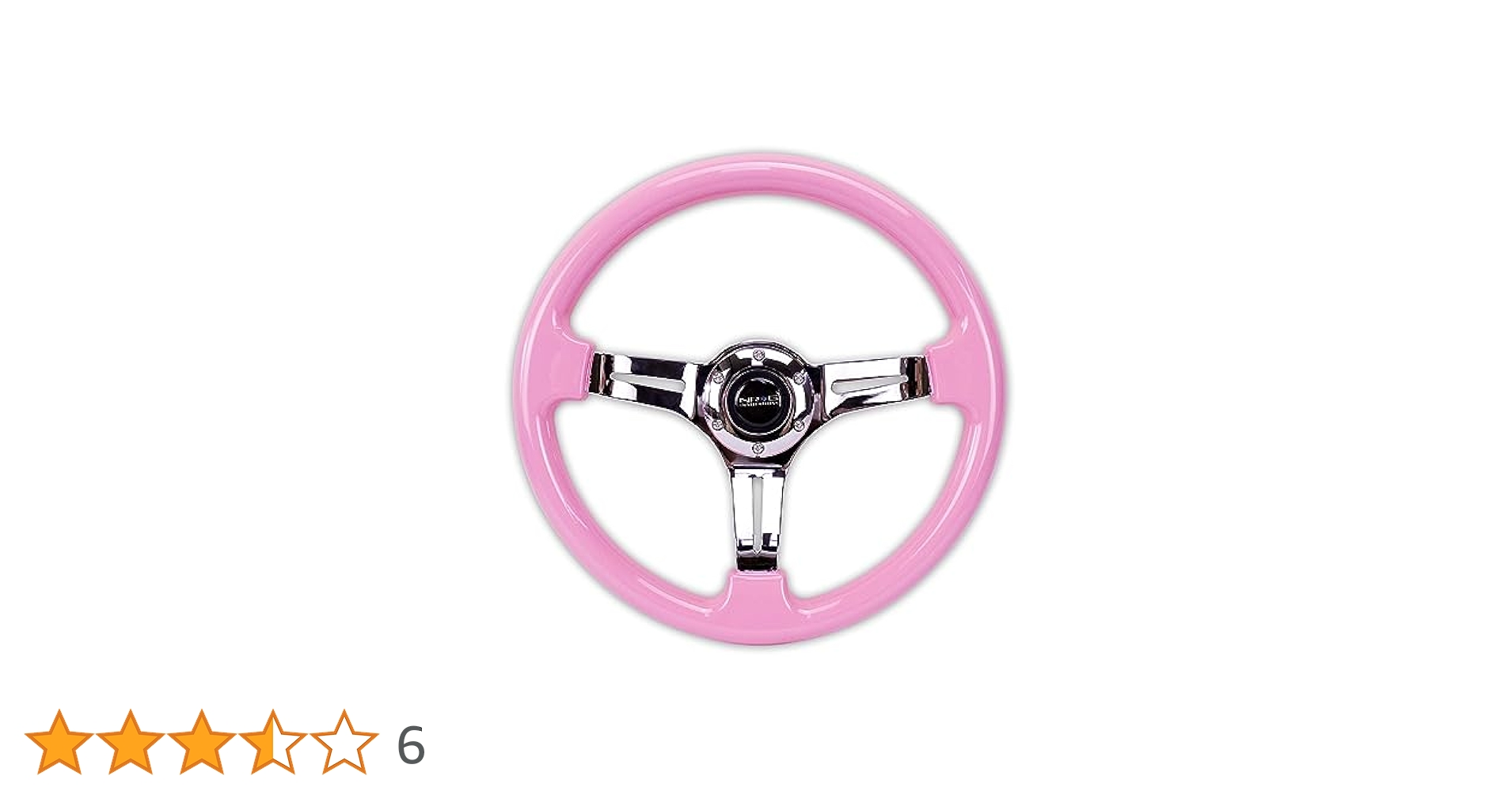 Amazon | MOTOFUTURE 35パイ 35cm ステアリング USDM ピンク
