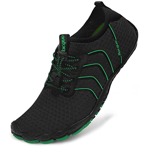 Image of Racqua Water Shoes Quick Dry Barefoot Beach Aqua Sport Swim Surf Pool Hiking Diving Walking for Men Women