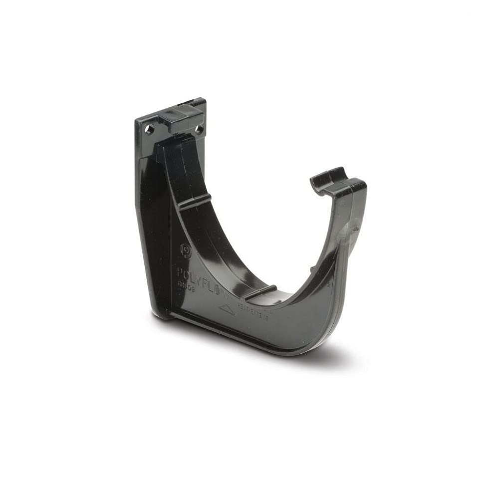Polyflow Deep Capacity Gutter Fascia Bracket Black | RD509B