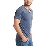 Lucky Brand Men's Venice Burnout Notch Neck Tee - Image 4