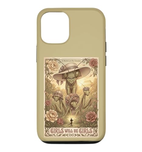 Girls Will Be Girls Prayer Mantis �f��|�X�^�[ �X�}�z�P�[�X iPhone 12/12 Pro �p