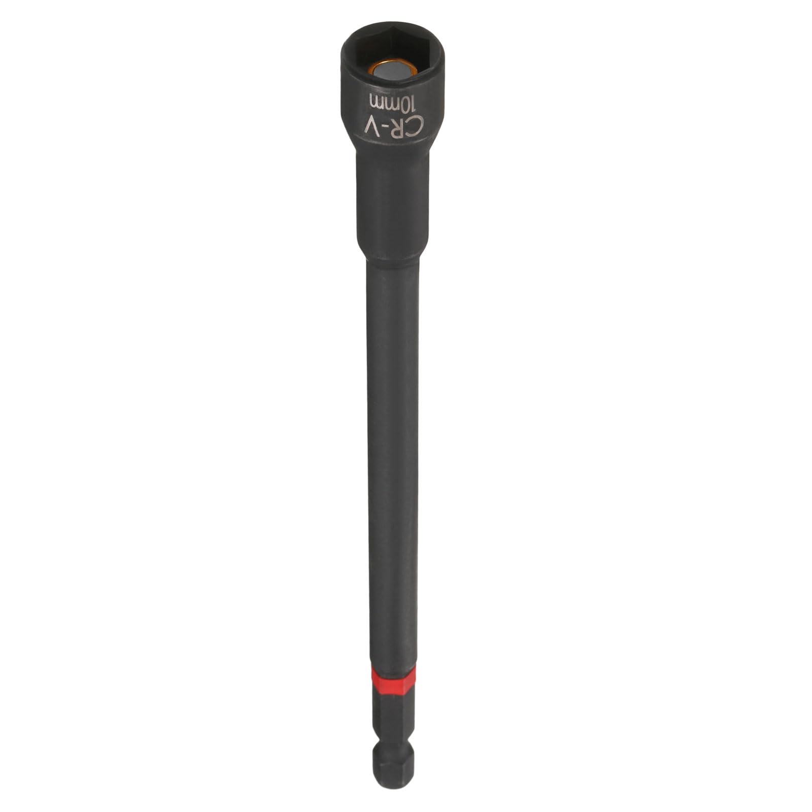 sourcing map Nut Driver Drill Bit 10mm Metric Socket 6" (150mm) Long Black