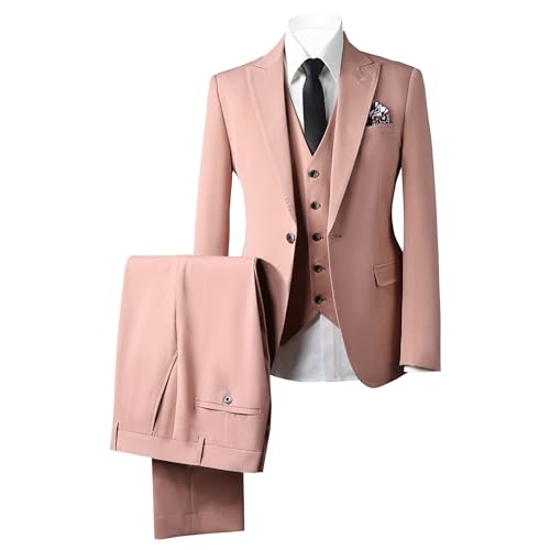 Ensemble de 3 pièces costume homme smoking chic pour mariage et grand bal