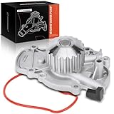 A-Premium Engine Water Pump with Gasket Compatible with Honda Accord 1990-2002 Odyssey 1995-1998 Prelude 1992-1996 & Isuzu Oasis 1996-1999