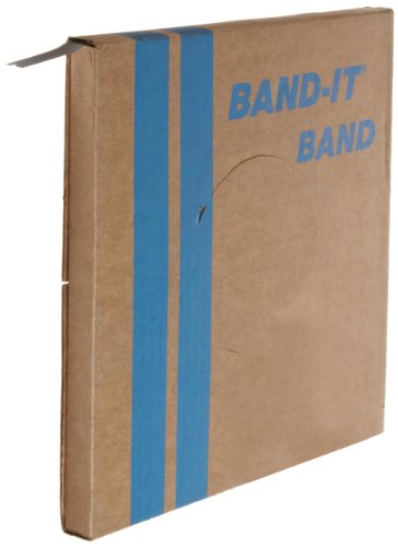BAND-IT VALU-Strap Band C12899, 200/300 Stainless Steel, 1/2" Wide x 0.015" Thick (200 Foot Roll)