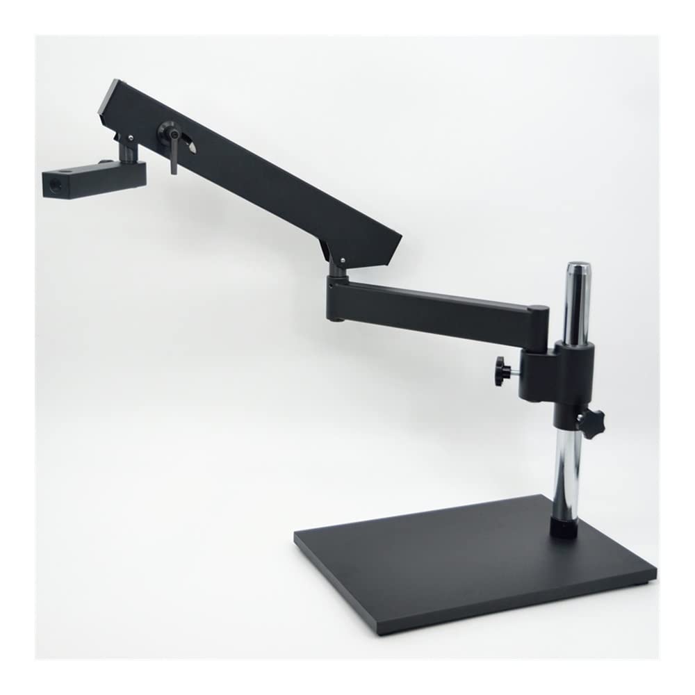 Microscope Articulating Arm with Base Plate for Stereo Microscopes + 76mm Arm Focuse(Stand C)
