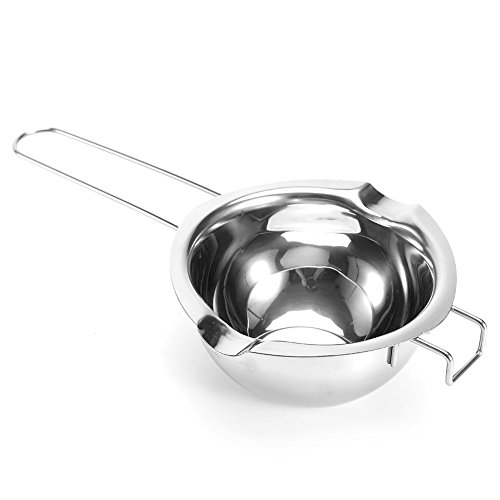 Melting Pot 600ML Pour Beurre Et Chocolat - Bol Bain-Marie Inox Avec Poignée Chaleur, Idéal Pour Fondre Chocolat, Beurre Et Sauces