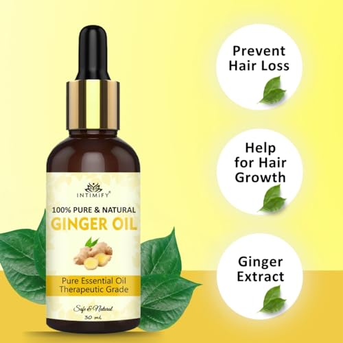Image of INTIMIFY Ginger Oil For Hair Growth for Women & Men (30 ml)