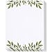 Stationery Paper - 48 Pack Leaf Themed Printer Friendly Letter Size Sheets - Letterhead Weddings, Anniversaries, Graduations - 8.5 x 11 Inches