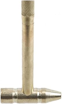 6 in 1 copper hammer small round hammer a multifunction mini nail hammer driver with bottle opener gold color durable