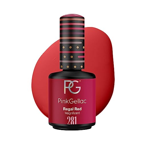 Pink Gellac 281 Regal Red UV/LED Gel Polish