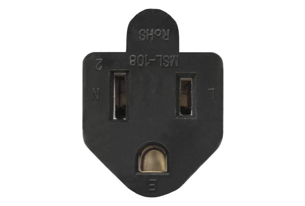 SF Cable NEMA 5-15P to NEMA 5-15R Outlet Saver Power Cord, 1 feet - 16 AWG