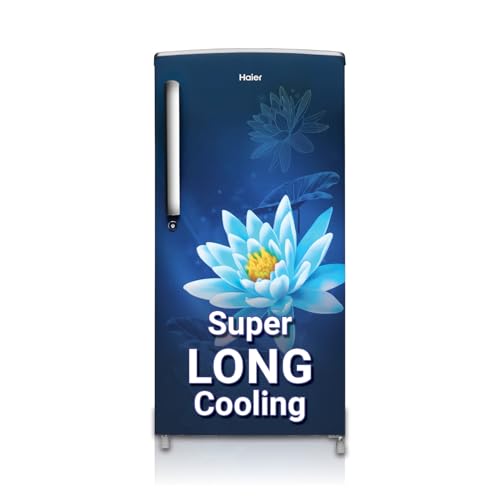 Haier 175 L, 2 Star, Direct-Cool Single Door Refrigerator (HED-182ML-N, Marine Lotus)