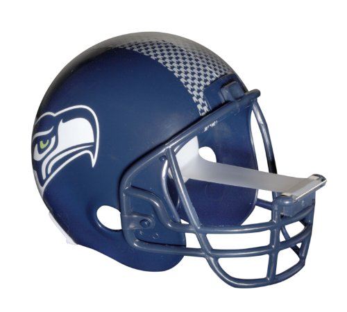 Scotch Magic Tape Dispenser, Seattle Seahawks Football Helmet with 1 Roll of 3/4 x 350 Inches Tape