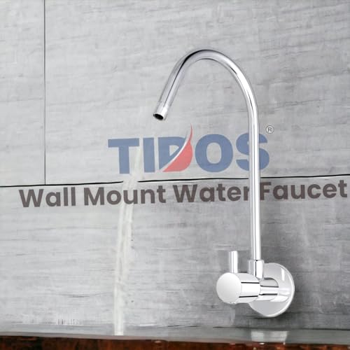 Image of TIDOS Wall Mounted RO Tap /undersink ro /Stainless Steel Pipe Brass Body / 360 Degree roatable Pipe / (Wall Mount ro Faucet)
