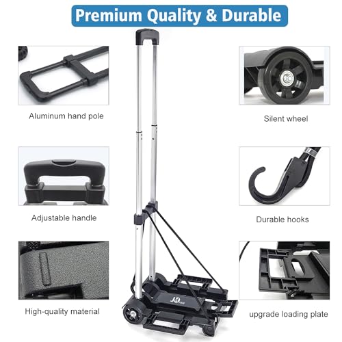 Carro de mano plegable para evitar cargar peso en la espalda al comprar 8