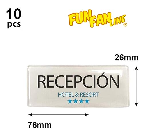 FUN FAN LINE - Set di 10 identificatori magnetici