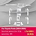 LQUNGE Car Center Console Screen Protective Film Anti-Scratch Repair Clear TPU Sticker Accessories，for Toyota Prado 2018-2022