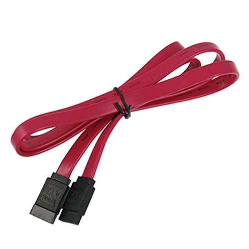 Cable SATA 7 Pin Hembra a Hembra 1m Rojo