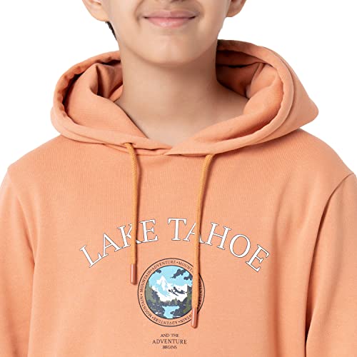 Image of Red Tape Cotton Blend Unisex-Child Hooded Neck Sweatshirt